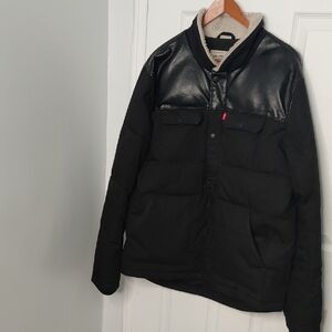 Levi's Black Puffer Jacket